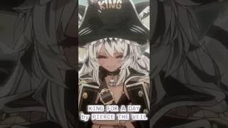 KING FOR A DAY - PIERCE THE VEIL (vtuber cover)  #vtuber #stellarversepro #cover #shorts