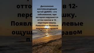Дискинезия желчных путей