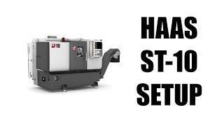 HAAS ST-10 CNC Lathe Start Up