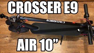 Электросамокат Crosser E9 Premium Air 10" 7.5 Ah