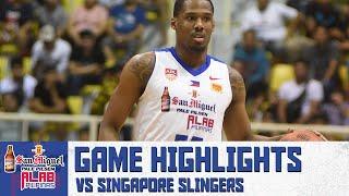 Nick King with 20 points, 9 rebounds, 3 assists vs. Singapore Slingers