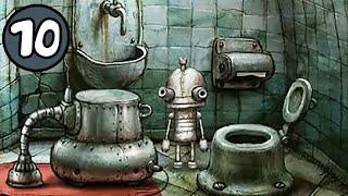 РОБОТ - МУСОРЩИК спасает город ЧАСТЬ#10 ИГРА MACHINARIUM на канале Мистер Игрушкин