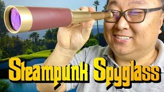 Novelty Steampunk Spyglass Telescope Review