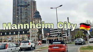 Mannheim City Driving Tour 2022   Germany  || mannheim 4k video