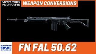 FN FAL Paratrooper Weapon Conversion - Call Of Duty Modern Warfare