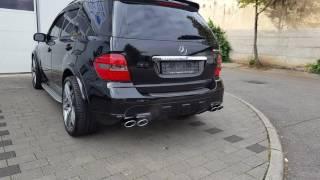 Mercedes W164 ML 320 CDI Active Sound Exhaust