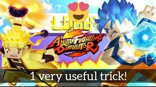 1 very useful trick! in Anime Fighting Simulator! (Garena Blockman Go)