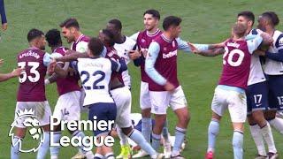 Mohammed Kudus sent off for striking multiple Tottenham players | Premier League | NBC Sports