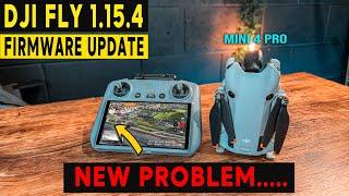 DJI Mini 4 Pro NEW FIRMWARE UPDATE! DJI FLY 1.15.4