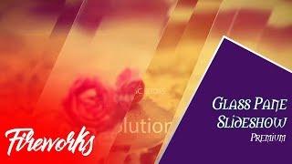 Free Glass Pane Slide Show with Adobe After Effects With tutorial