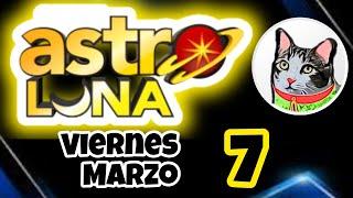 Resultado SUPER ASTRO LUNA Viernes 7 de Marzo de 2025