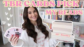 TBR CARDS PICK MY NOVEMBER READS ️