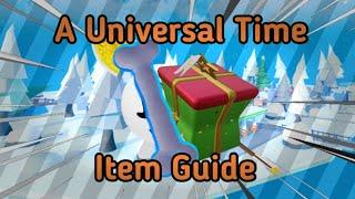 Item Guide | A Universal Time