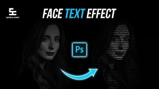 Face Text Effect - Photoshop Short Tutorial