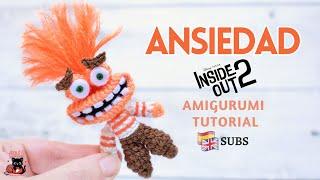 Anxiety Amigurumi Tutorial | Inside Out 2 | Amis Tejiendo Momentos ENG/SPA Subs