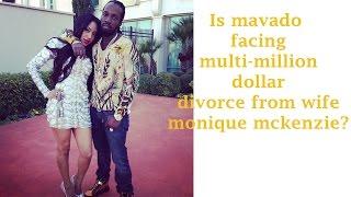 Is Mavado Facing Multi million Dollar Divorce From Wife Monique Mckenzie ???