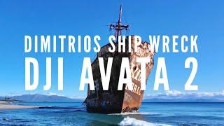 Dimitrios Schiffswrack | Shipwreck | DJI Avata 2 | Greece | Tino Eggert