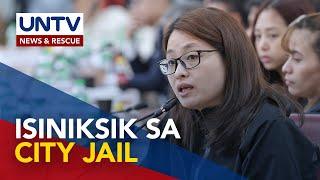 Ex-Bamban Mayor Alice Guo, inilipat na sa selda sa Pasig City Jail mula sa PNP Custodial Center