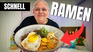 Nur aus Supermarkt Produkten Ramen kochen | Geht das? 