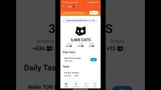 How to Earn Cat Tokens? How to Earn 1 Million Cats in One Click? #cats #telegram