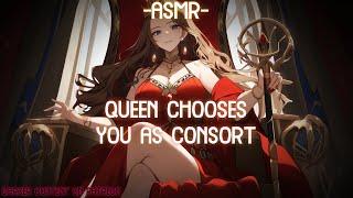 [ASMR] [ROLEPLAY] queen chooses you as consort (binaural/F4A)