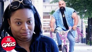 BIKE PRANK  | Just For Laughs Gags