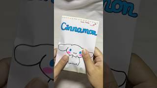 Cinnamoroll squish blind bag  #sanrio #blindbag #craft #diy #cinnamoroll #papercraft #paper #shorts