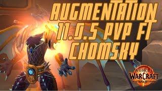 11.0.5 Augmentation Evoker PvP FT. Noam Chomsky Lecture on Media and Democracy