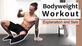 Bodyweight HOME WORKOUT EXPLAINED I No Equipment Needed