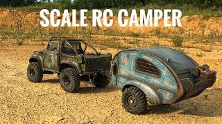 Scale RC Crawler Camper