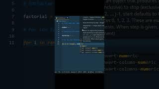 Python Factorial in 30 Seconds! Quick Tutorial