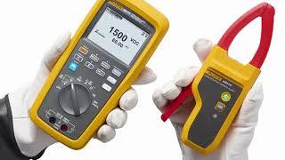 The Fluke 283 FC Digital Multimeter and a283 FC Wireless Current Clamp