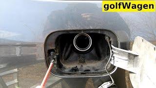 VW Golf fuel tank flap actuator replacement