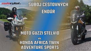 Automat alebo manuál? Čo dáva väčší zmysel v cestnom endure? Stelvio vs. AfricaTwin AS- motocykel.sk