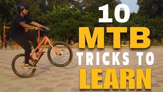 10 MTB TRICKS TO LEARN WHEN YOU'RE BORED ! - Raaz Stunts