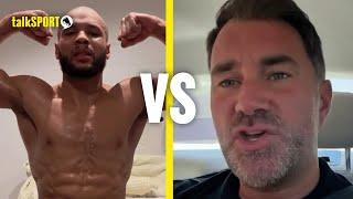 "The board need to speak to experts" Eddie Hearn STRONGLY REACTS to Chris Eubank Jr weight cut issue