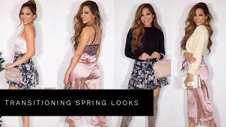 HOW TO TRANSITION SPRING LOOKS | Lina Noory