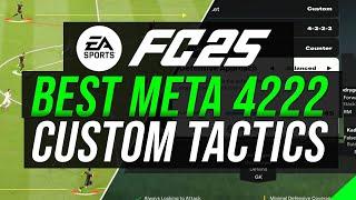 EA FC 25 - BEST META 4222 Custom Tactics & Roles To Help You Get More WINS!