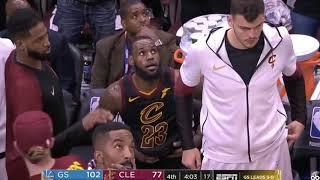 LeBron James Receives  MVP  Chants and STANDING OVATION  Warriors vs Cavaliers NBA Finals