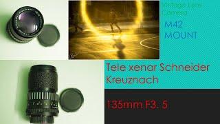 #66- Review tele Xenar Schneider-Kreuznach 135mm F3.5 lens