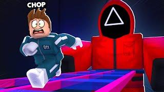 CHOP HELPED ME ESCAPE THE SCARY SQUID GAMES ROBLOX