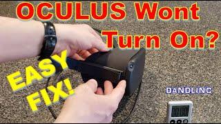 Oculus Quest Headset Wont Turn On (EASY QUICK FIX!)