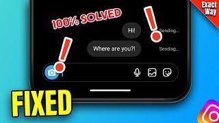 Instagram DM Not Sending Fix Instagram Failed To Send Message!