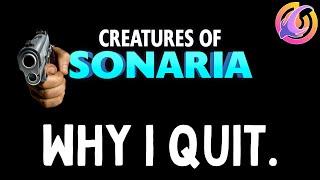 Why I QUIT Creatures Of Sonaria And [Dragon Adventures]