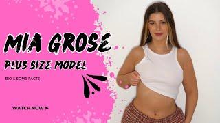 Mia Grose  Plus Size Model | Curvy model Fashion Influencers | Wiki Biography, Age, Facts