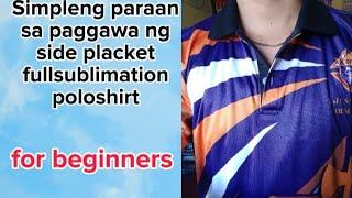 Paano manahi ng fullsublimation polo shirt