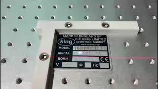 Laser Marking Machine for King Packaging Machinery Plates