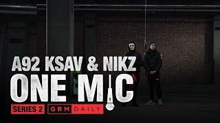 #A92  Ksav x Nikz - One Mic Freestyle | GRM Daily