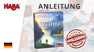 HABA Mountains (Anleitung) | Familienspiel ab 8 Jahren