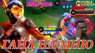 ЛУЧШИЙ ГАЙД НА МИЮ В Mobile Legends